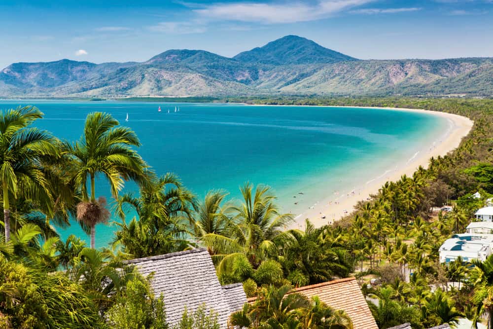 Cairns waterfront and marina