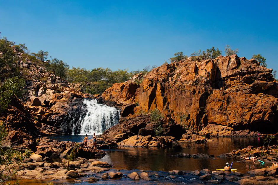 Florence Falls waterfall and plunge pool in Litchfield National Park