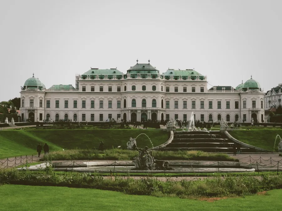Belvedere Palace baroque facade