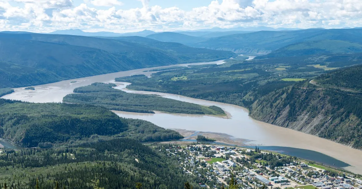 Dawson City Gold Rush boardwalk