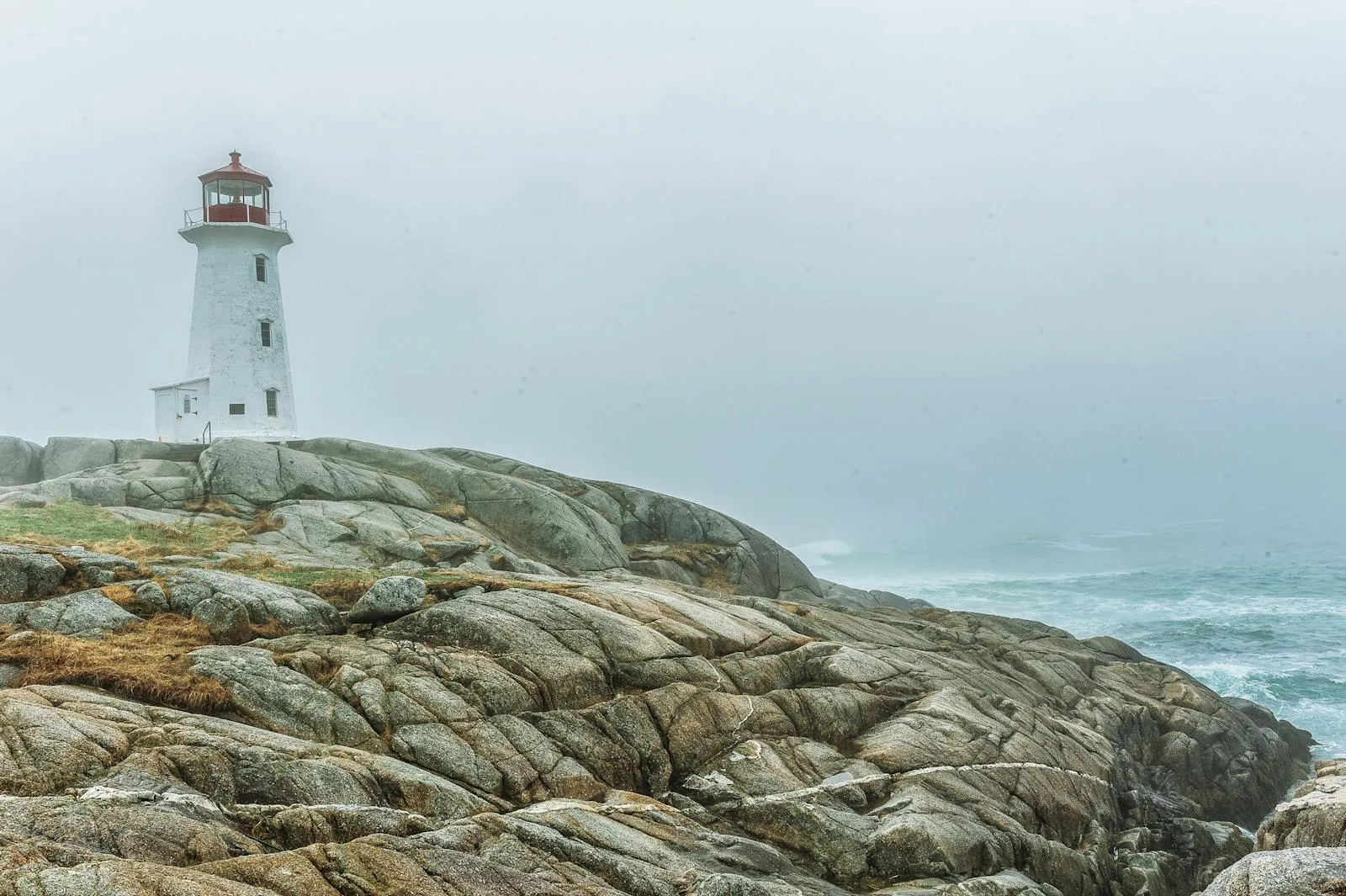 Lighthouse on the Nova Scotia coast