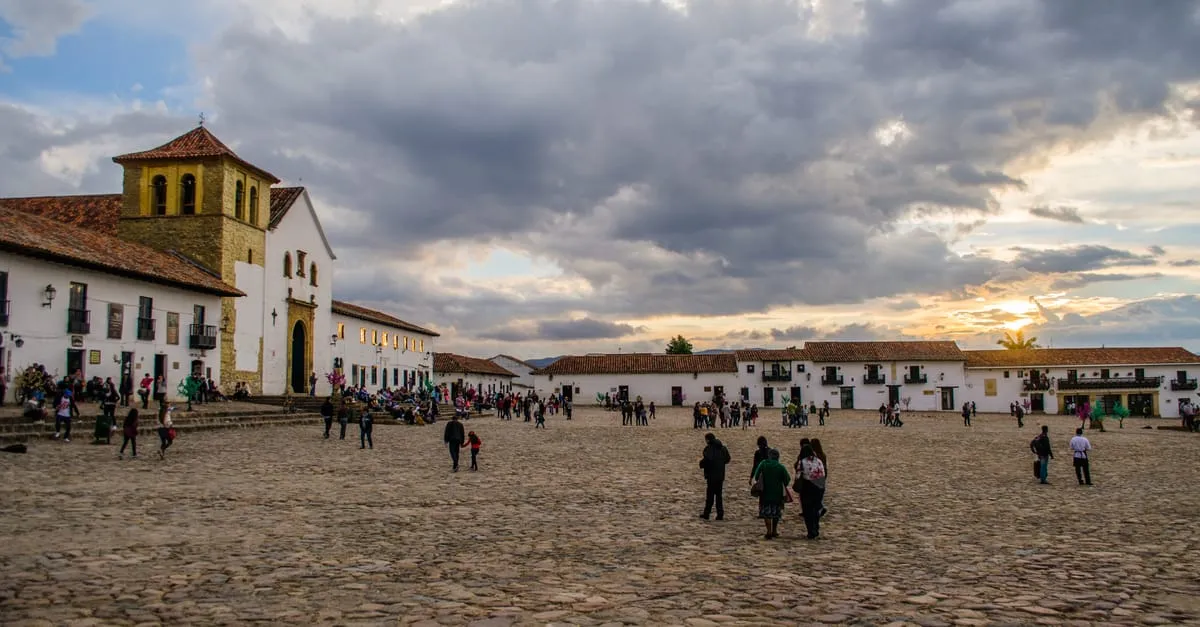 Villa de Leyva colonial plaza