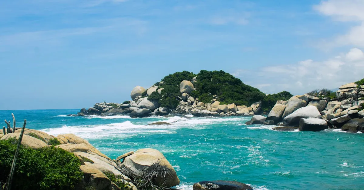 Tayrona National Park beach