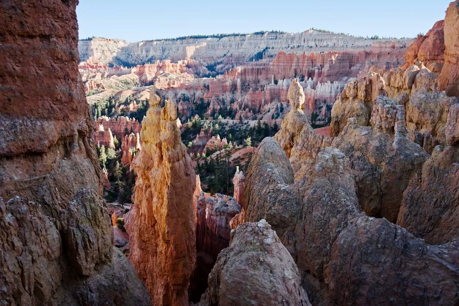 Red-orange cliffs of Gorge de Diosso near Pointe-Noire