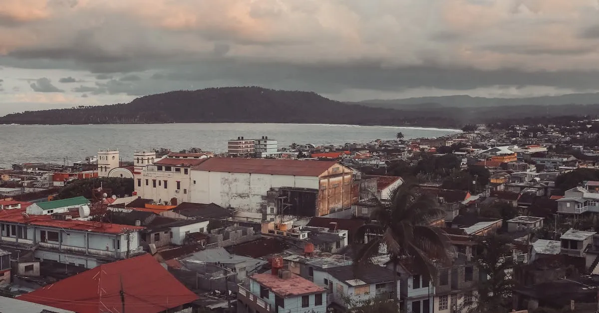 Baracoa coastal town