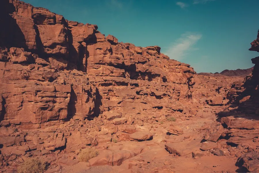 Coloured Canyon rock formations in Sinai
