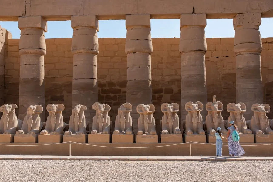 Hypostyle Hall columns at Karnak