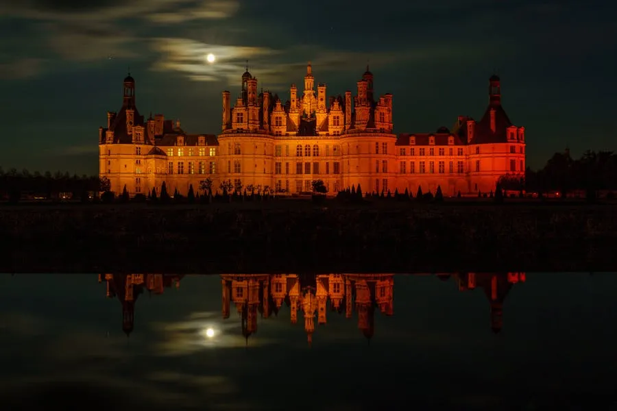 Ch&acirc;teau de Chambord in the Loire Valley