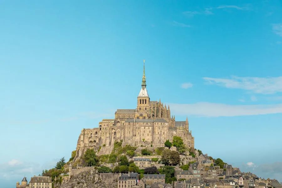 Mont Saint-Michel tidal island