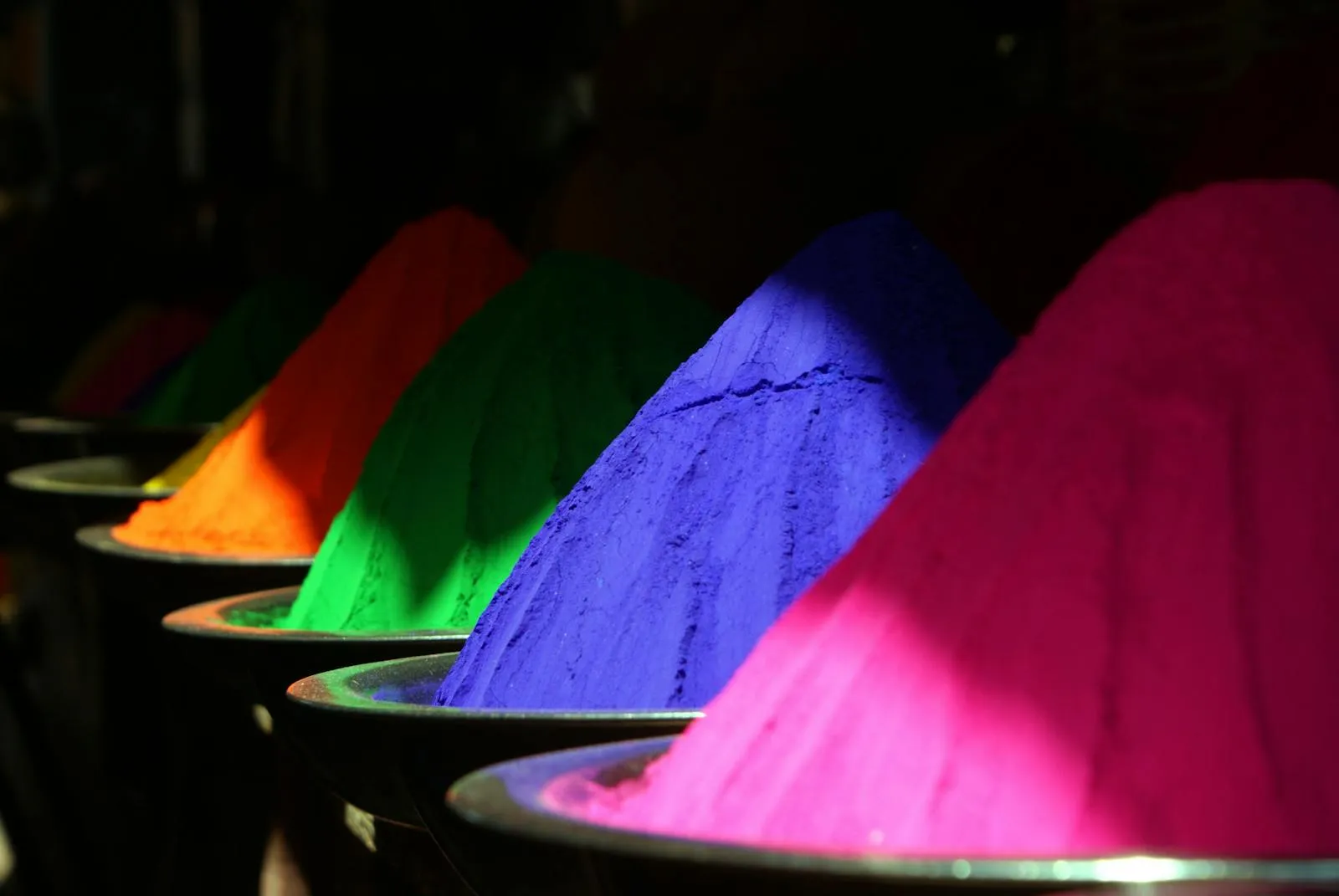 Colorful Holi festival celebration in India