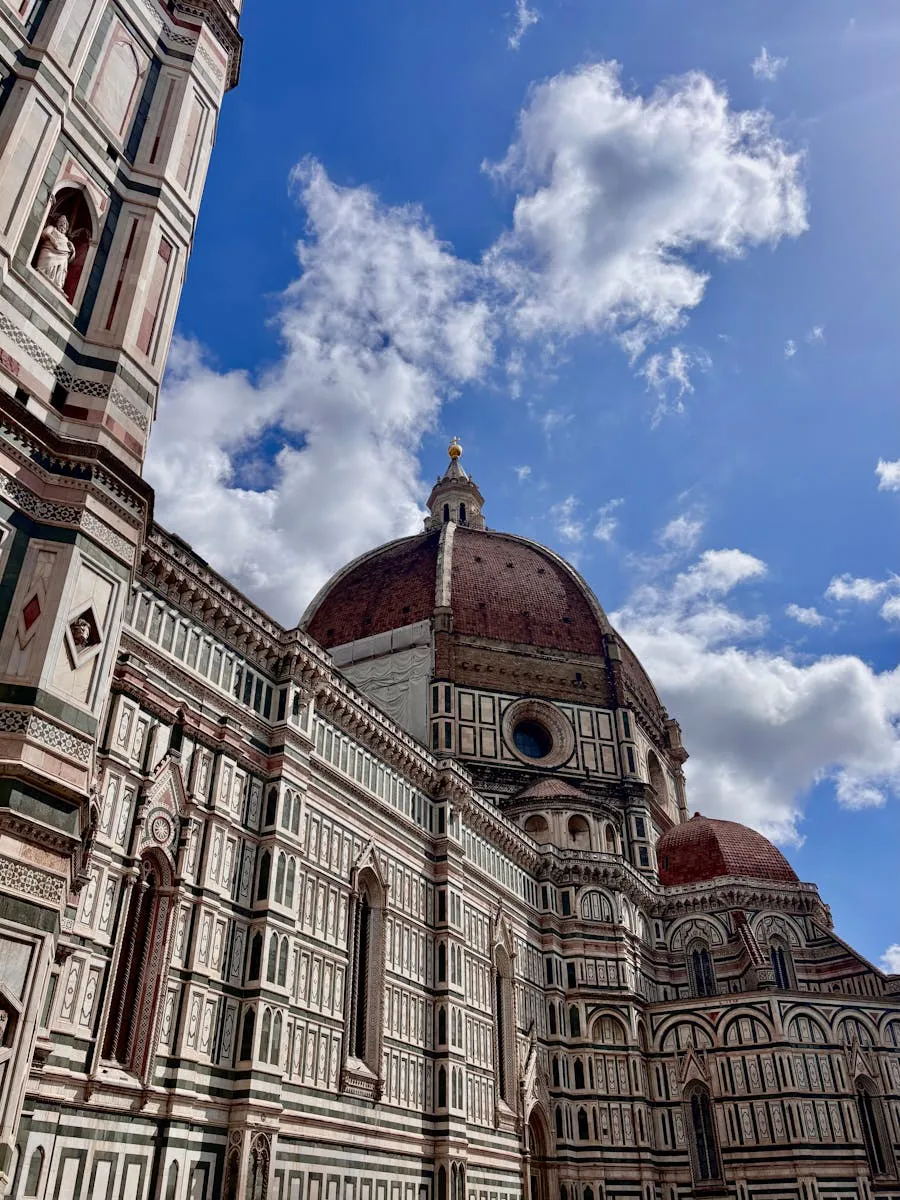 Florence Cathedral dome rising above the Renaissance cityscape