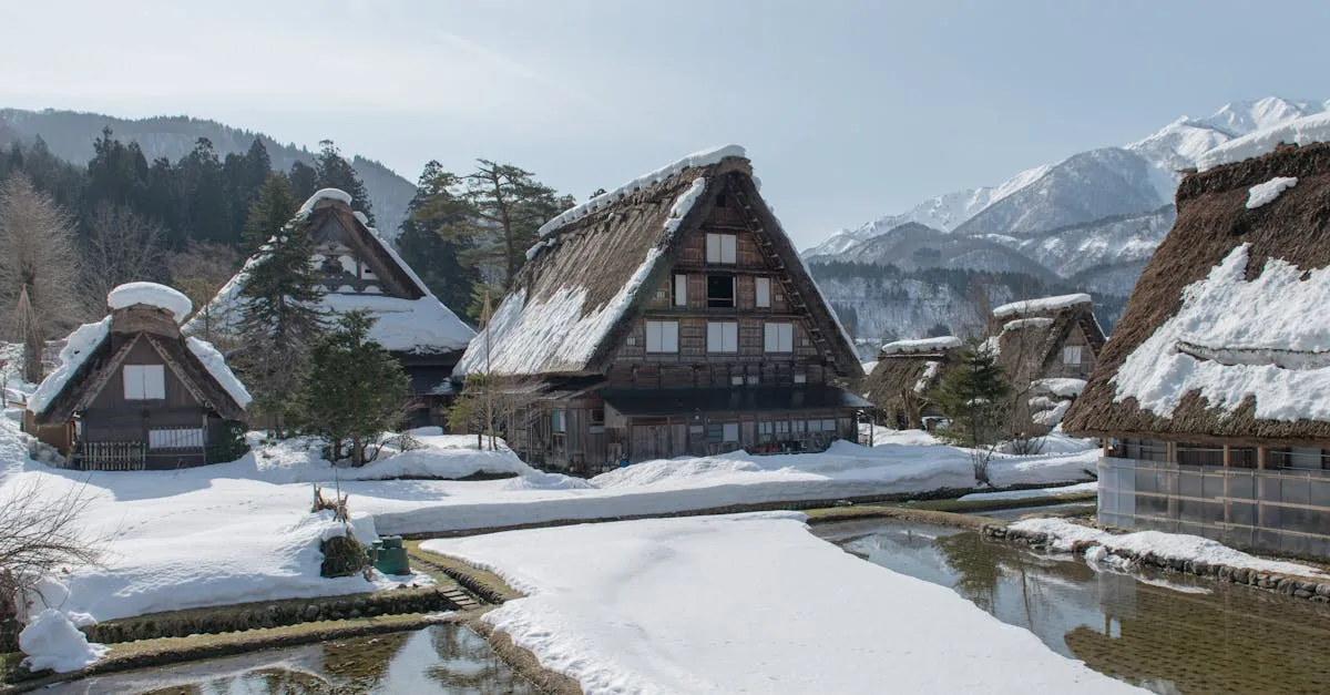 Shirakawa-go thatched village
