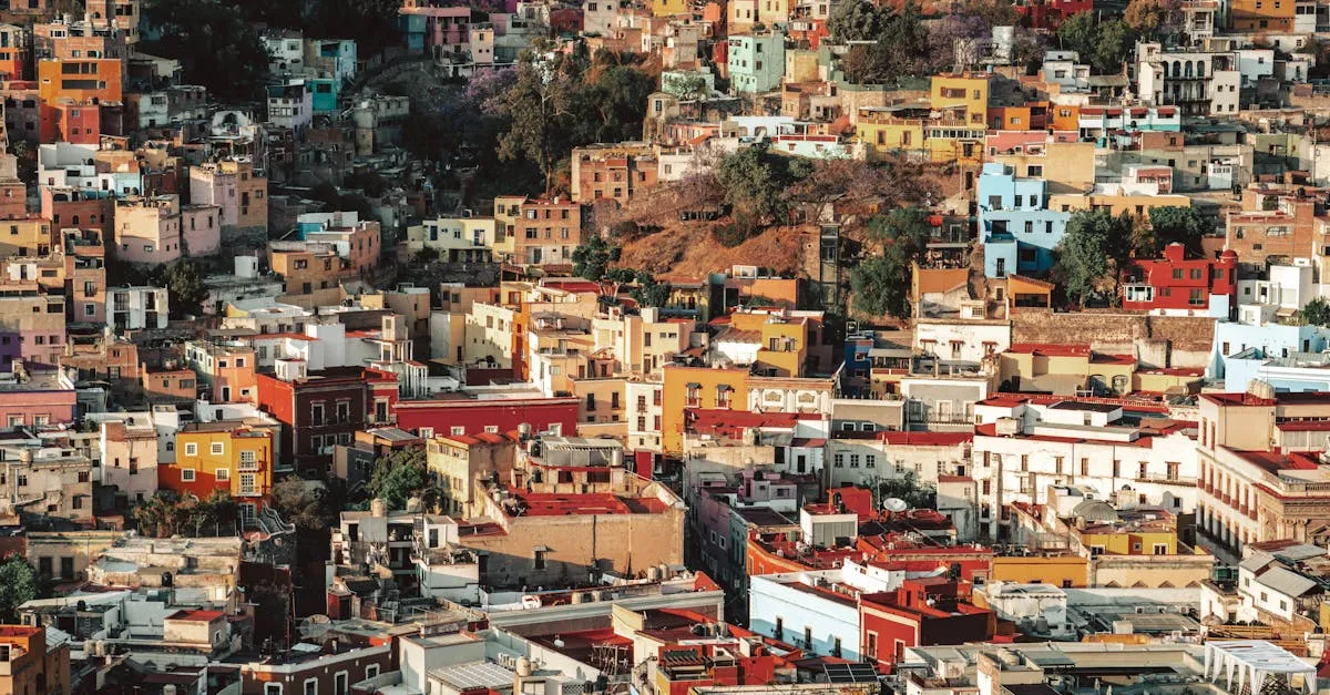 Guanajuato colorful city
