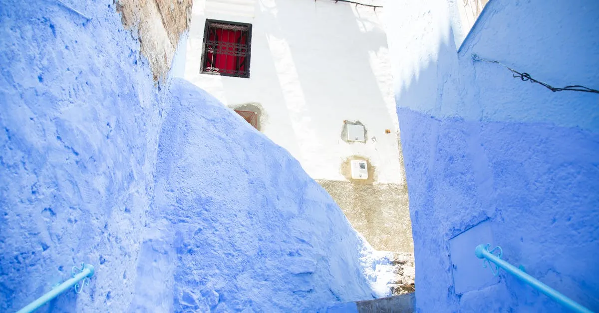 Blue streets of Chefchaouen