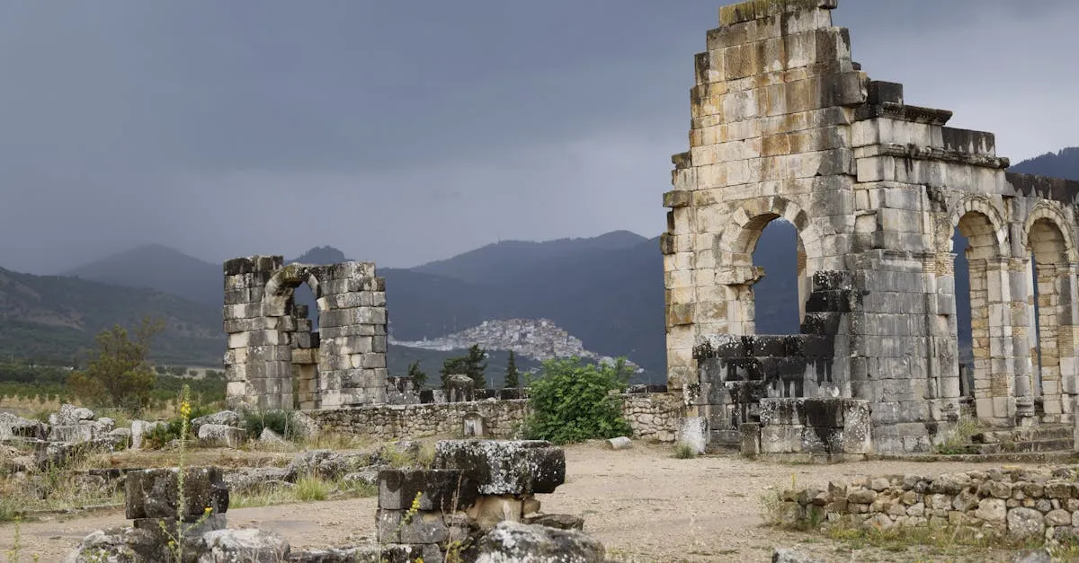 Volubilis Roman ruins