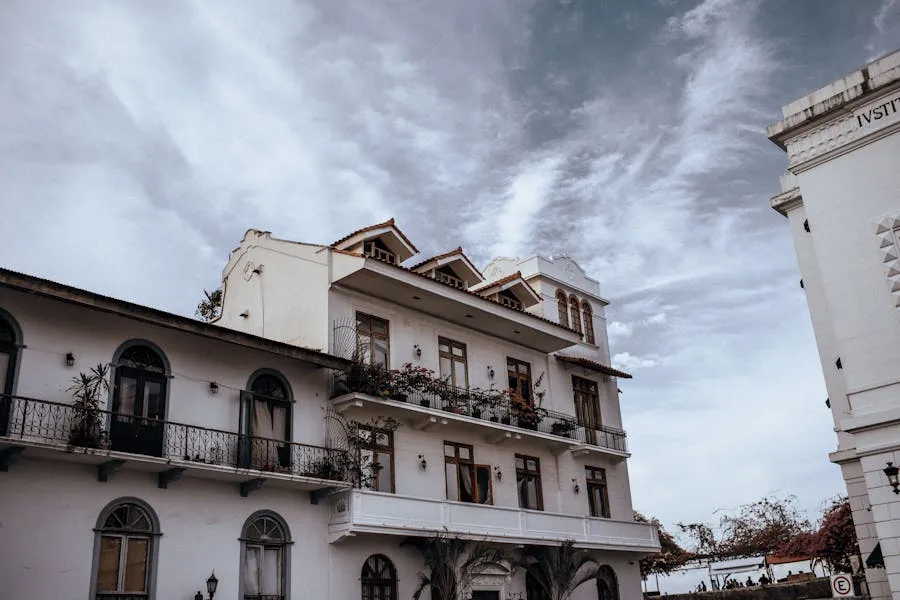 Colonial buildings in Casco Viejo, Panama City