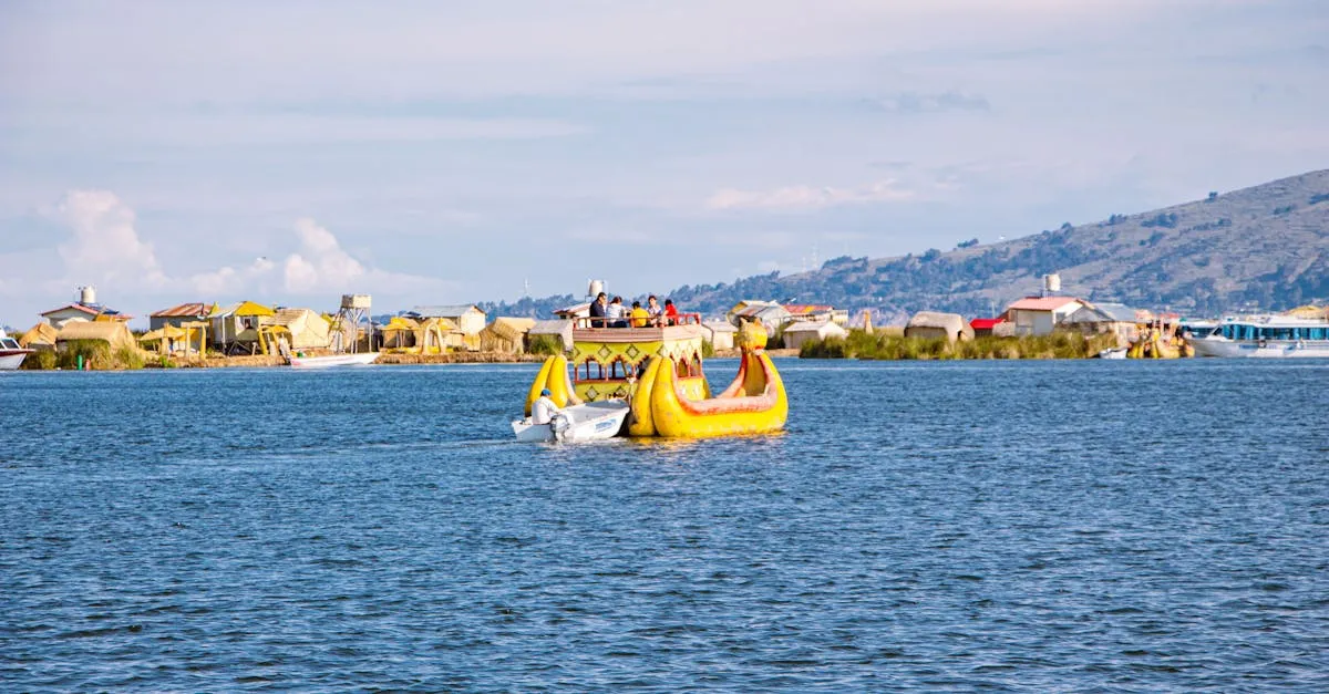 Lake Titicaca floating islands