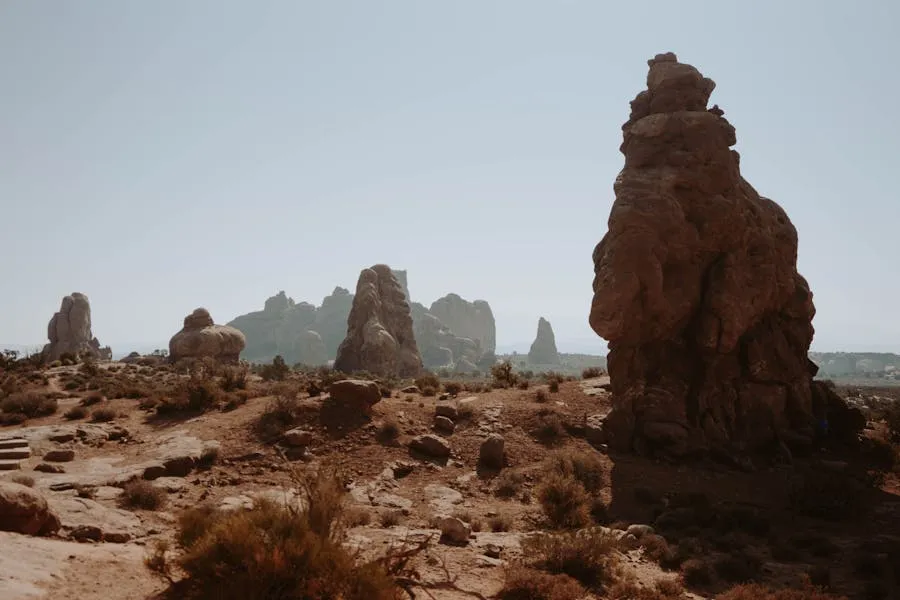 Dramatic sandstone rock formations in the Cederberg