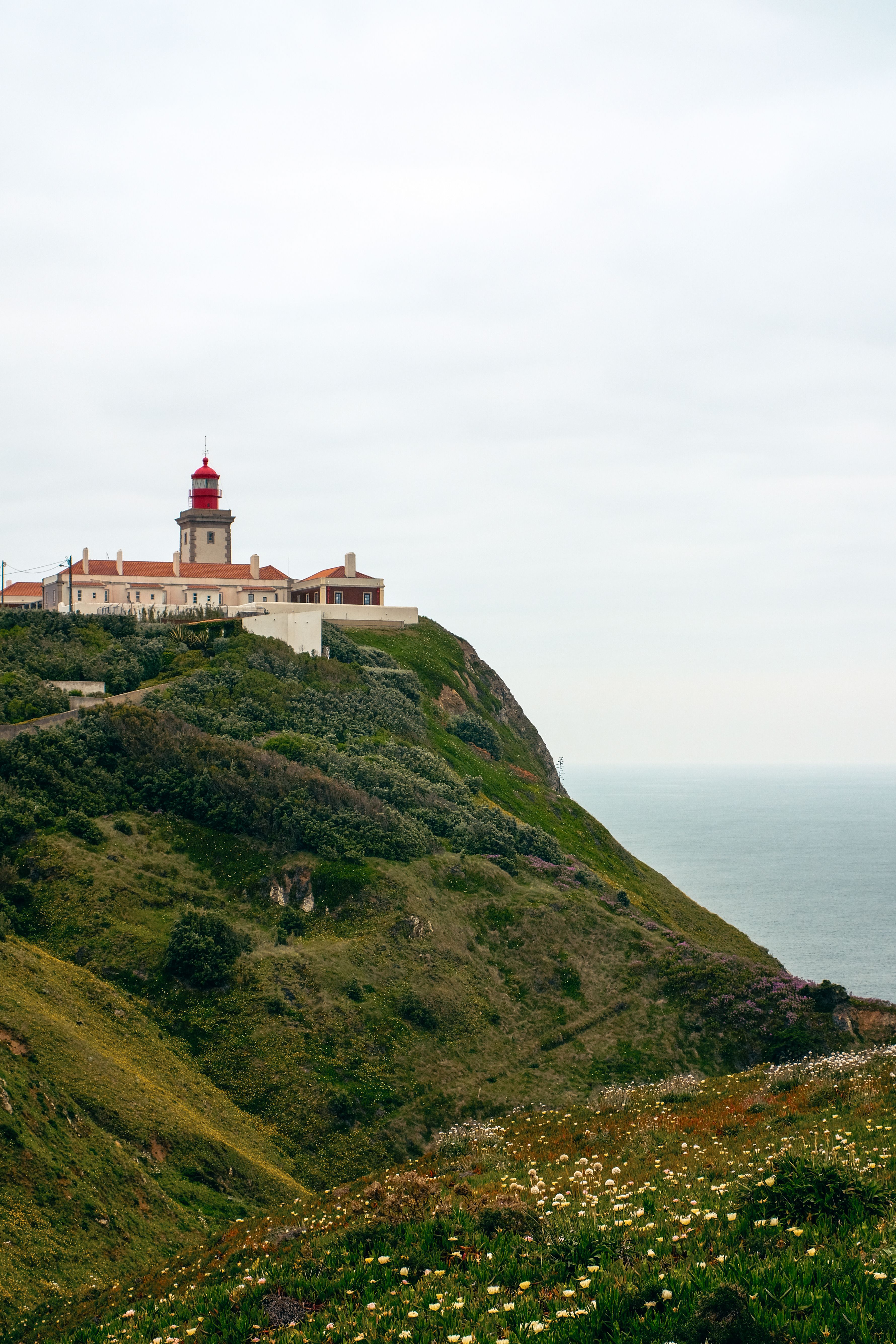Nazare Portugal big wave lighthouse