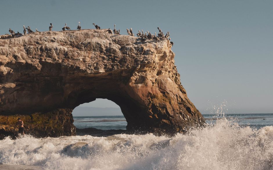 Santa Cruz California surf coast