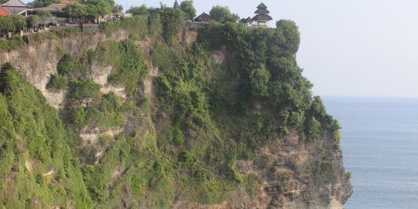 Uluwatu Temple on the cliff, Bali, Indonesia