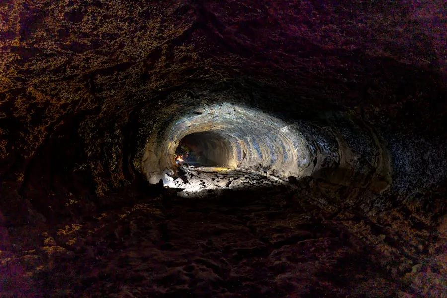 Underground city tunnels in Cappadocia