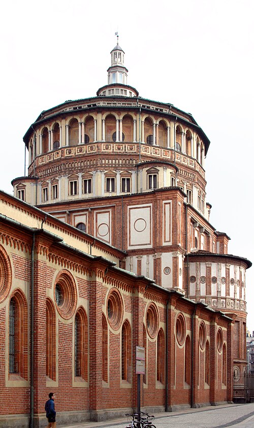 Church and Dominican Convent of Santa Maria delle Grazie with “The Last Supper” by Leonardo da Vinci