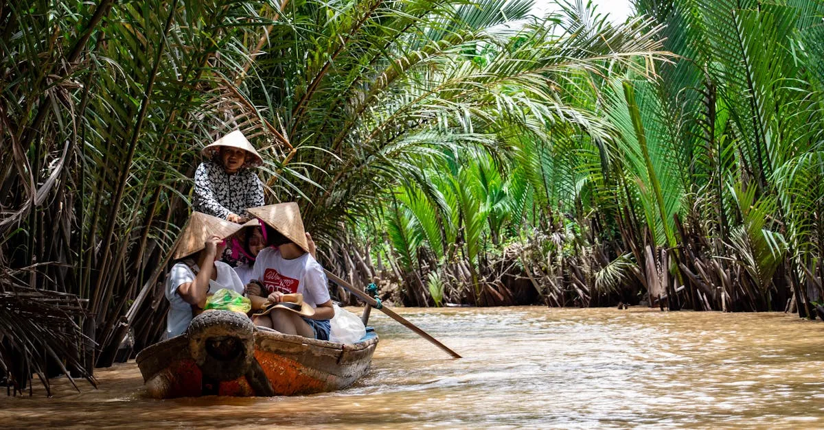 Orinoco Delta river