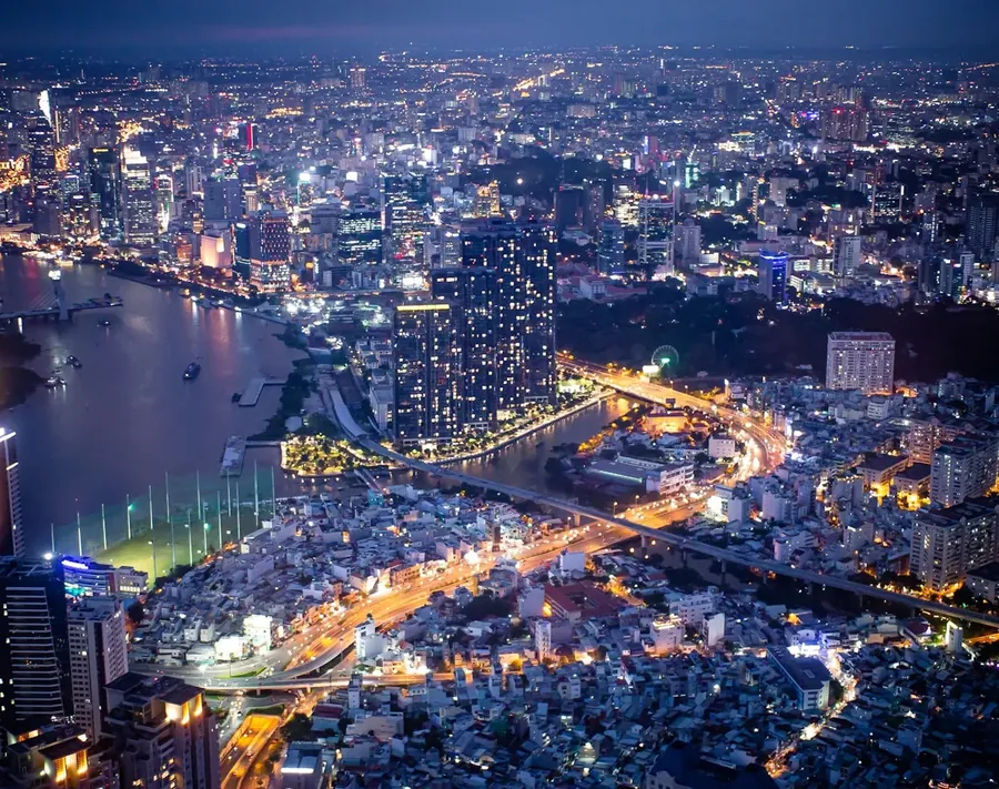 Ho Chi Minh City skyline