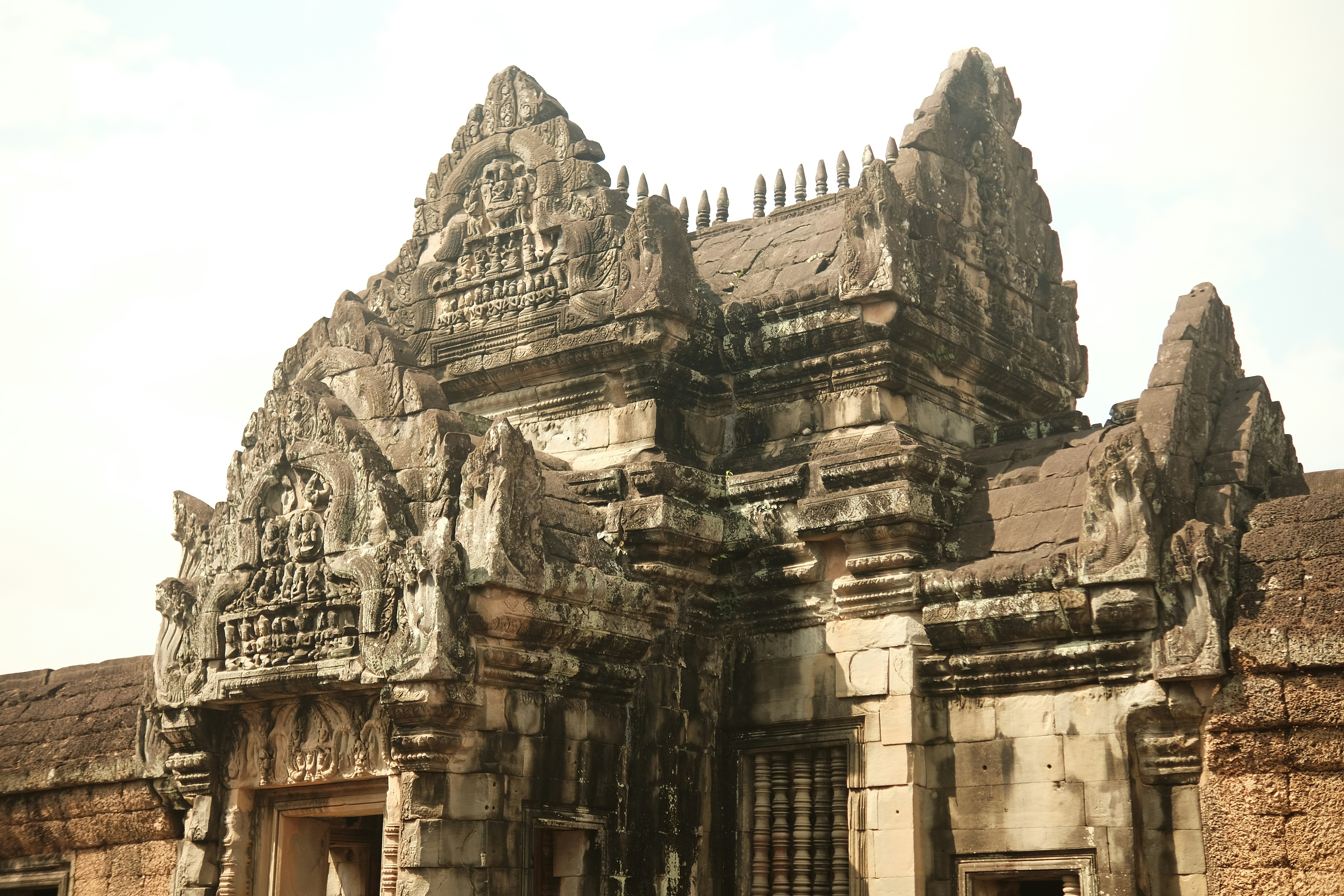 Angkor Wat at sunrise with reflection pool